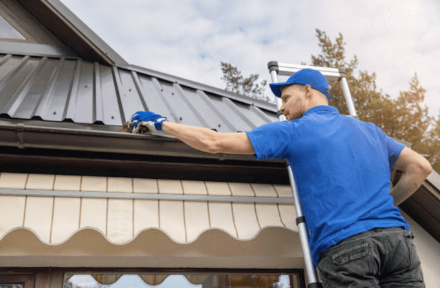 gutter cleaning in royal oak